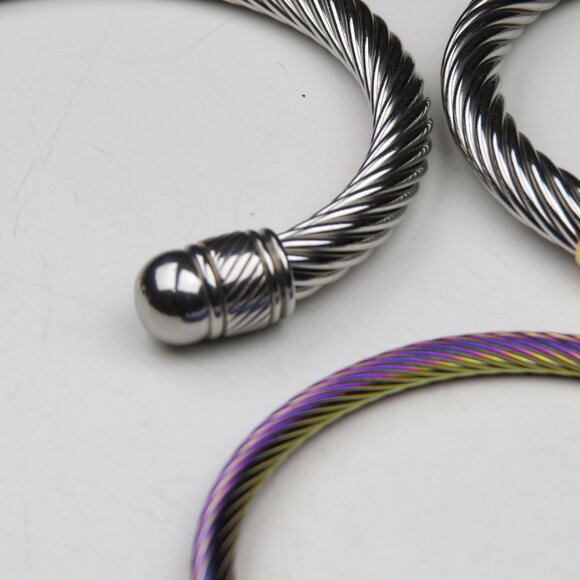 14k Balance energy Bracelet 3 Pieces lot - Picture 4 of 4